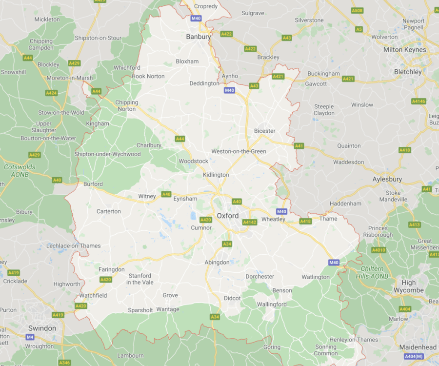 oxford map